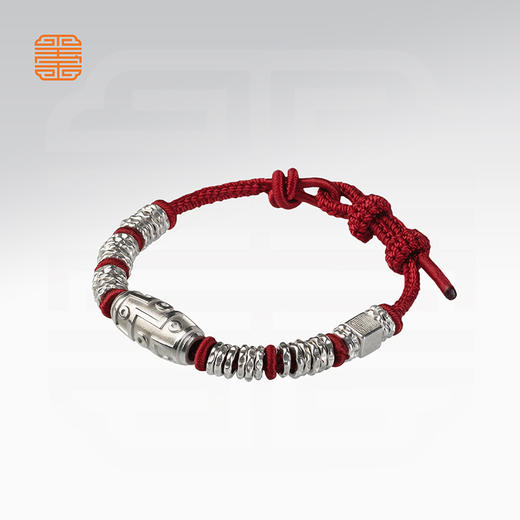 玺匠金铺《足银天珠》999足银手链  商品图4