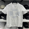 Calvin Klein Jeans/CK 男士夏季纯棉字母印花休闲圆领短袖T恤 商品缩略图0