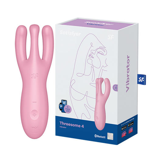 Satisfyer Threesome 4 Connect App三人游4代APP版女用情趣玩具 商品图0