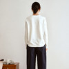 OLrain欧芮儿白色百搭休闲T恤2025秋季新款法式简约时尚显瘦上衣 商品缩略图3
