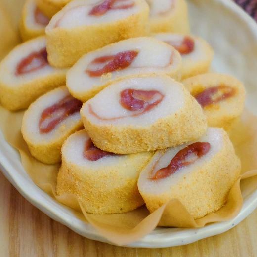 【顺丰包邮】宁波特产松花小金团芝麻即食糕团手工传统糕点心零食小吃休闲食品 商品图0