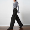 OLrain欧芮儿2025新款女秋季高腰软糯垂坠感休闲直筒长裤子阔腿裤 商品缩略图3