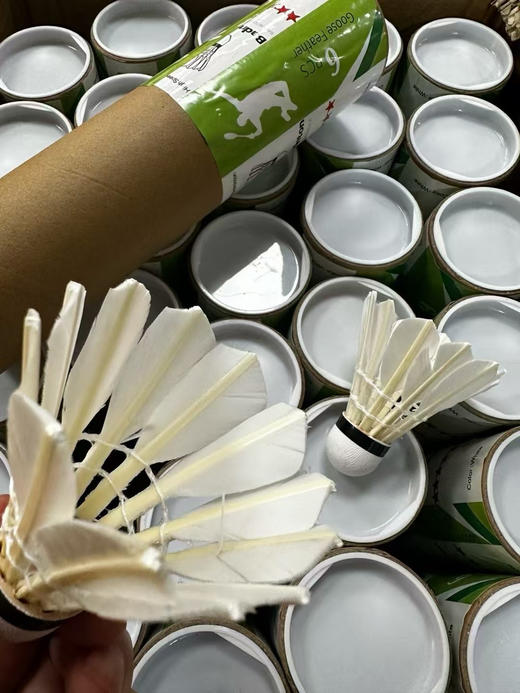 沃尔玛外贸单卖完没有仅此一批～
6只装鹅毛羽毛球，高性价比，专业快速版！ 商品图9