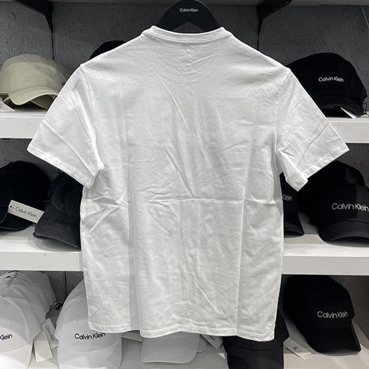 Calvin Klein Jeans/CK 男士夏季纯棉字母印花休闲圆领短袖T恤 商品图2