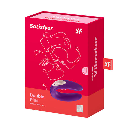 Satisfyer Double Plus夫妻共振按摩震动器自慰情趣用品 商品图1
