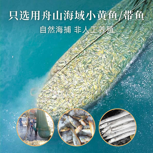 食味的初相*香酥小黄鱼香酥带鱼80g*4袋 商品图4