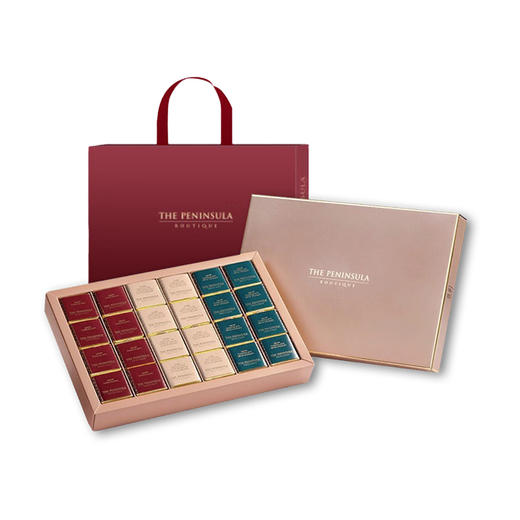 香港半岛 The Peninsula 经典巧克力片礼盒 24片装 120g 香港零食送礼 商品图0