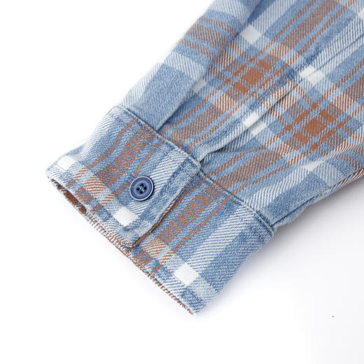 【新品上新】HX 春秋季水洗牛仔衬衫式茄克衫外套C105530014101 商品图8