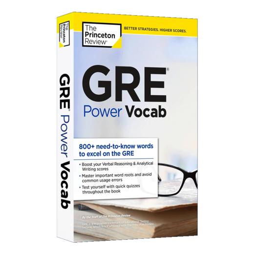 正版 GRE考试词汇 GRE Power Vocab 英文原版 英文词汇 普林斯顿 Princeton 英语单词书籍 英文版进口书 商品图1