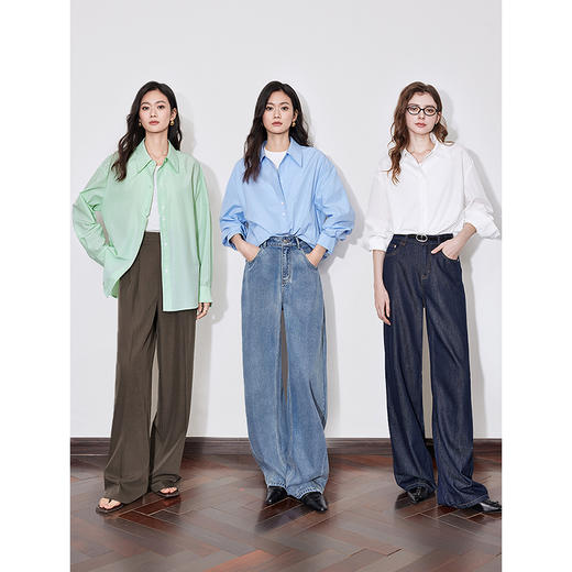 初语今年流行爆款衬衫女上衣多巴胺高级感减龄洋气外套 商品图4