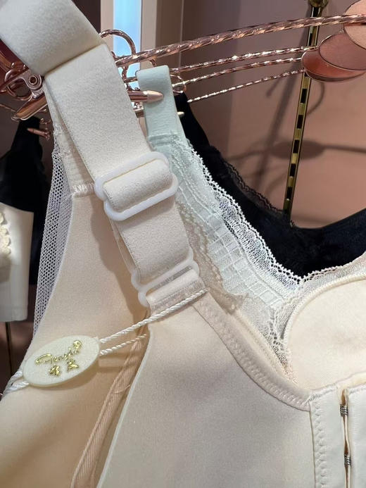 怒推‼️半罩杯穿出圆鼓鼓的胸型，峰度4排扣调整型内衣，实体专柜品牌，最起码价值三四百元，可穿多年～ 商品图5