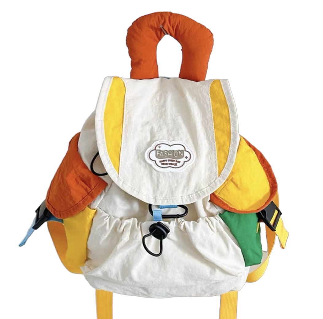 【会员专享】儿童拼色双肩包