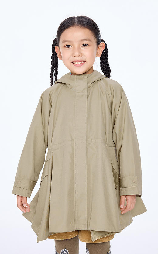 jnby  25年秋款  中长款风衣  1P8911680 商品图4