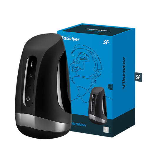 Satisfyer Men Heat Vibration飞机杯 高端男用训练器 情趣玩具 商品图0