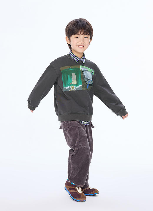 jnby  25年秋款  套头卫衣  1P8410770 商品图10