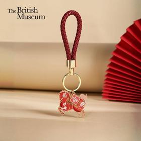 大英博物馆新年系列马年钥匙扣-马上有福