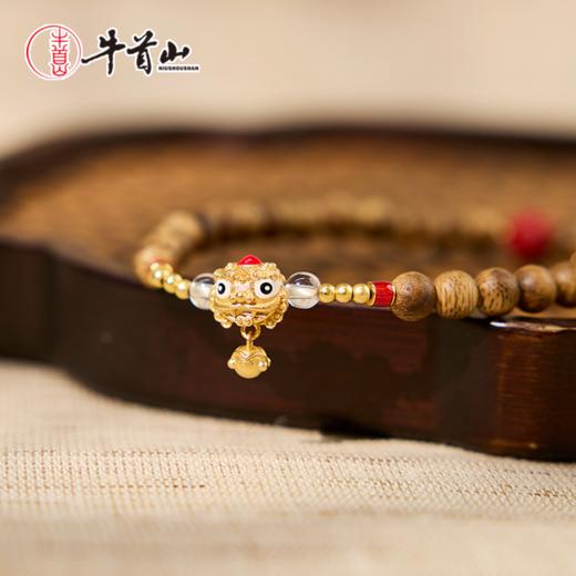 牛首山安之若素·绿棋楠单圈手串文创礼品创意国风礼物送闺蜜朋友 商品图3