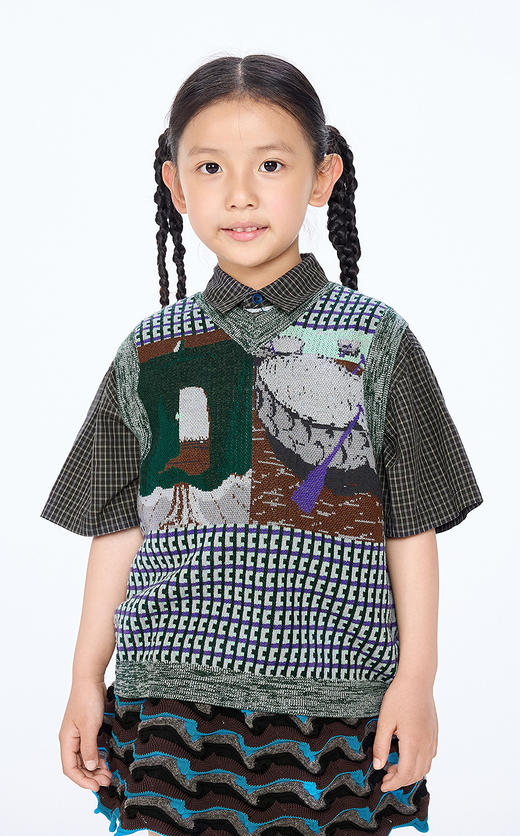 Jnby 25年秋款  毛衫背心  1P8310740 商品图4