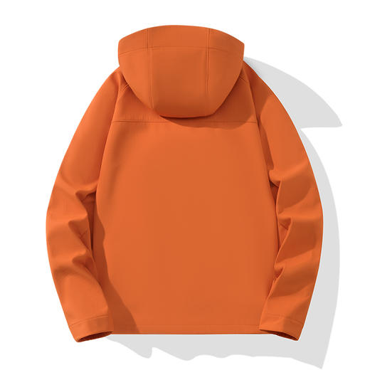 LUCKY DEER/幸运鹿情侣款芙蓉格保暖防风软壳衣外套 商品图6