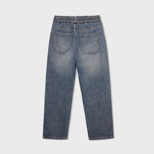 【新品上新】HX 秋季水洗直筒牛仔长裤C201530001101 商品图1