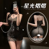 【霏慕】深V露沟透视烫钻包臀连衣裙6103情趣内衣性感纯欲套装 商品缩略图1