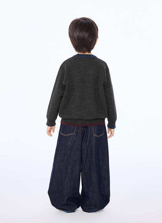 jnby  25年秋款  长袖套头毛衫  1P8311850 商品图8