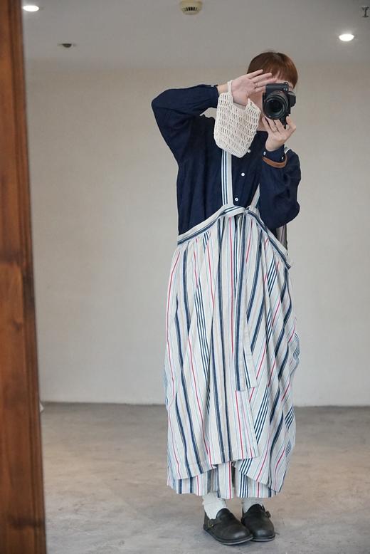 ICHI Antiquites 两穿背带休闲连衣裙 商品图3