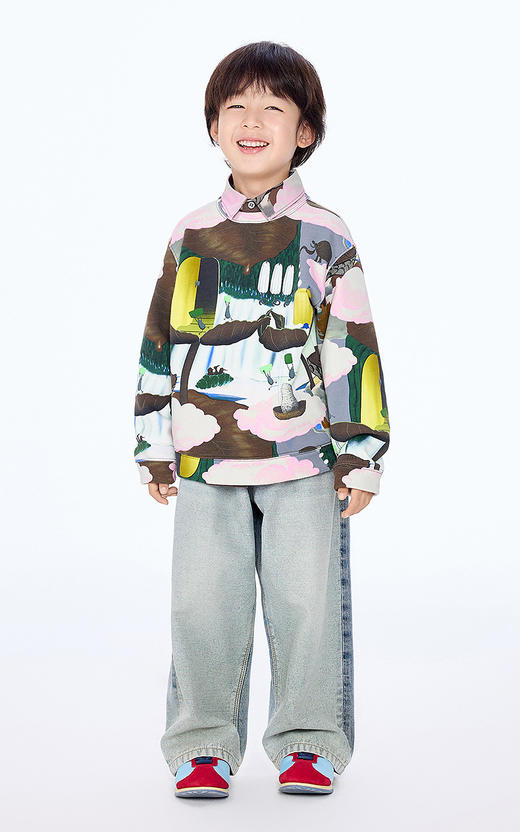 jnby  25年秋款  牛仔长裤 1P8E13080 商品图0