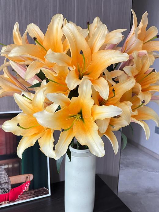 【AB级晚霞百合】3头3支9朵/份 商品图5