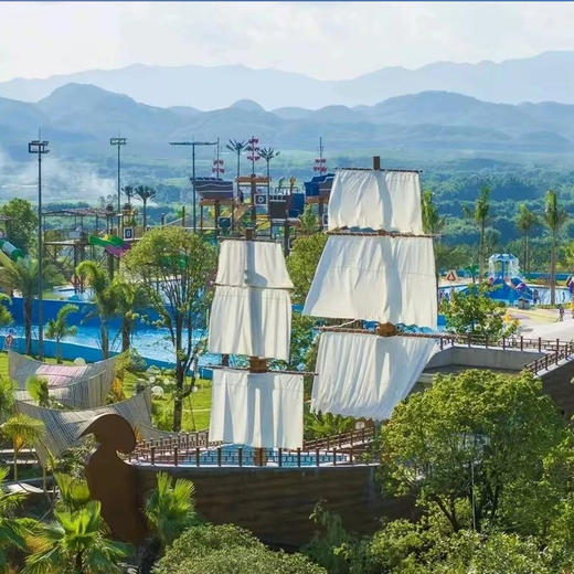 全新开业，奢享5钻【翁源|翁山源温泉城】1788元起享龙泰翁山源亲水泳道别墅3房1厅，含6大3小早餐+无限次温泉/嬉水乐园+麻将任打~享【离尘不离城】的顶奢度假体验~ 商品图4