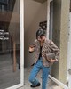 金蘑菇菇【 伦敦大道西装】高端黑标精纺羊毛英伦风格纹小西装 商品缩略图7