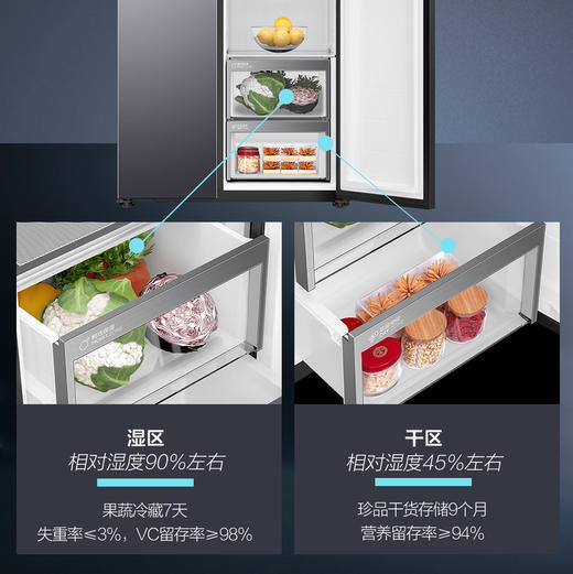 海尔（Haier）冰箱 BCD-610WGHSSE5S1 商品图6