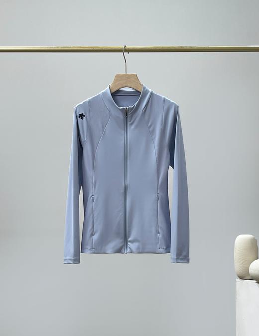 点此购买 迪桑特春秋季女士轻盈修身针织运动夹克 LL  327657 商品图2