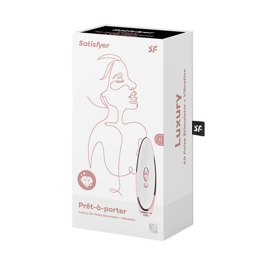 Satisfyer Prêt-à-porter 波特奢华版吮吸器  女用G点吮吸按摩器 前戏调情 情趣用品 商品图5