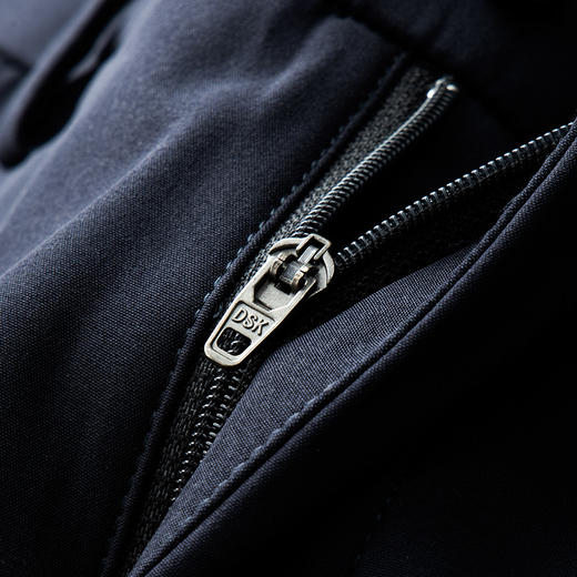 【加绒保暖】罗蒙男士秋冬加绒裤西裤不起球抗皱上班通勤商务风直筒休闲长裤子 商品图9