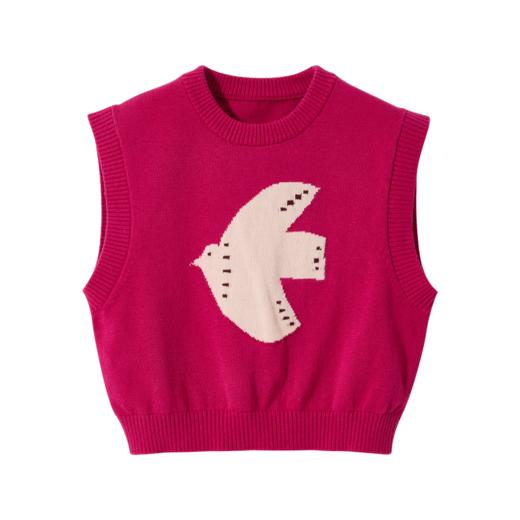 Cucutas幼童背心CY25AUW587深绿/紫红/浅花灰90#-110# 商品图4