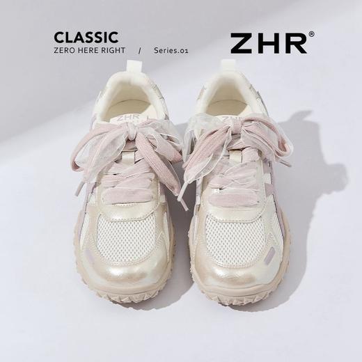 ZHR内增高户外阿甘鞋女鞋2025春秋新款休闲轻便百搭运动鞋多巴胺 商品图8