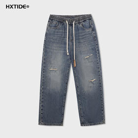 【新品上新】HX 秋季水洗直筒牛仔长裤C201530001101