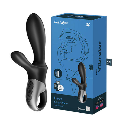 Satisfyer Heat Climax+桑卡+女用加温震动按摩棒 可入体情趣玩具 商品图0