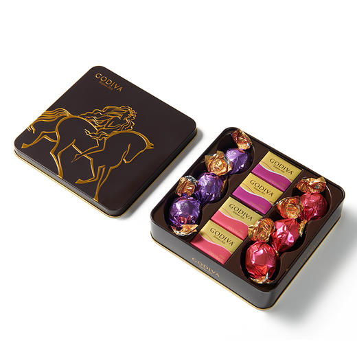 歌帝梵 尊享巧克力礼盒10颗装 80g 商品图3