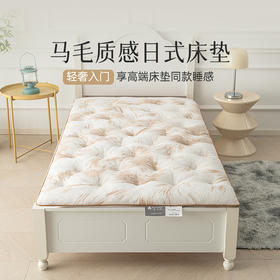 雅芳婷马毛质感日式床垫家用卧室床垫软垫学生宿舍床垫榻榻米床垫