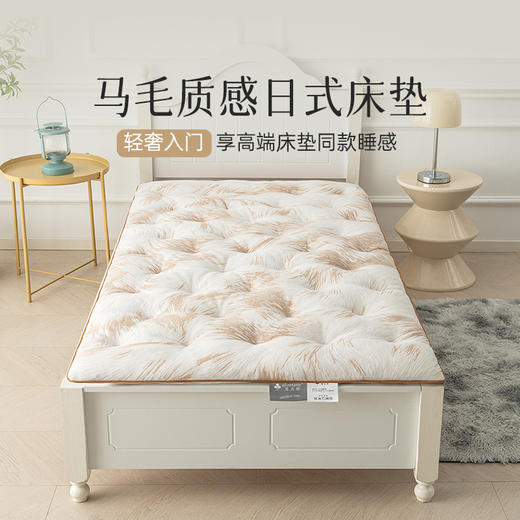 雅芳婷马毛质感日式床垫家用卧室床垫软垫学生宿舍床垫榻榻米床垫 商品图0