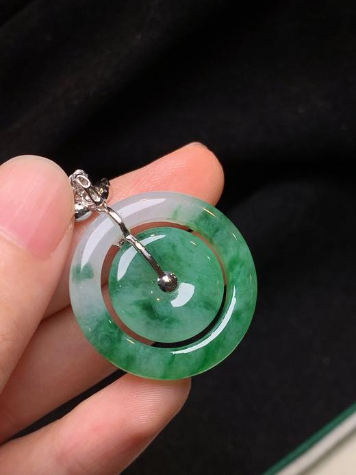 平安扣翡翠吊坠 商品图5