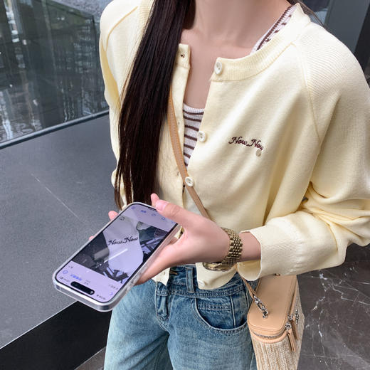 【169元任选2件】最后一波现货！4色圆领针织长袖开衫 商品图11