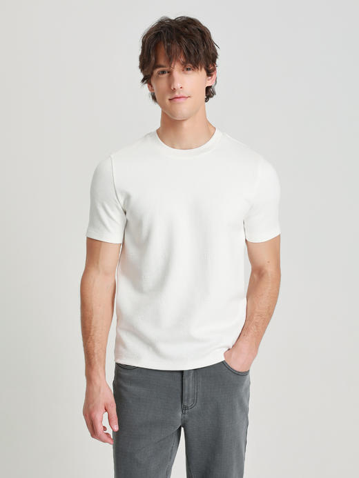 callisto白色莫代尔T恤 商品图2