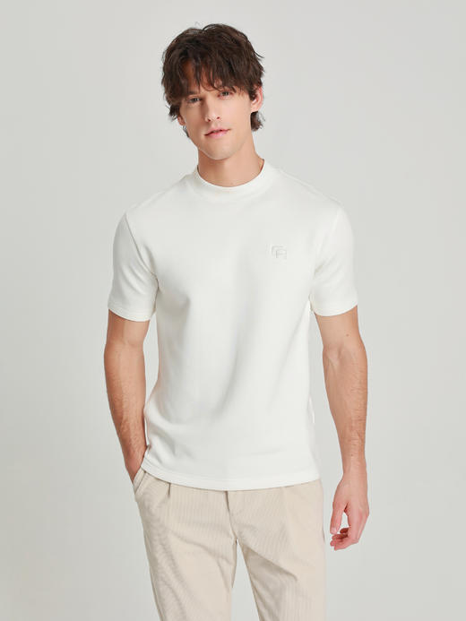 callisto白色莫代尔T恤 商品图2