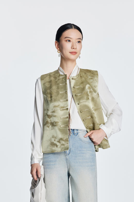 凯喜雅【水物语】 新中式马甲 商品图1