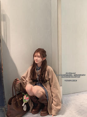 金蘑菇菇  美拉德 miu系衬衫套组 / 时髦少女秋冬短外套