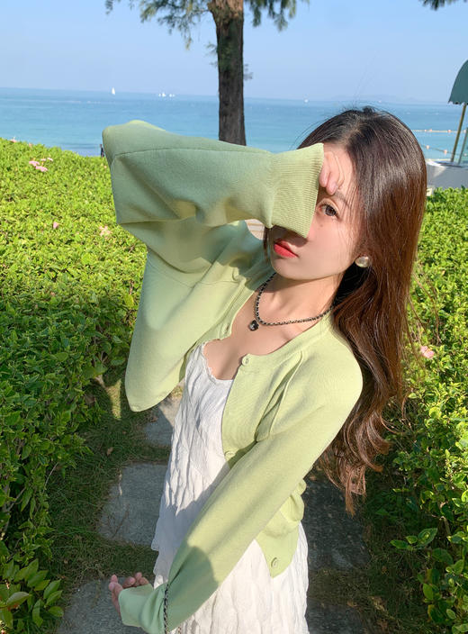 【169元任选2件】最后一波现货！4色圆领针织长袖开衫 商品图5
