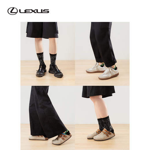 YET孟菲斯-休闲袜子(2双) 商品图4